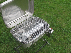 Utilisation en extérieur avec un <span class=keywords><strong>barbecue</strong></span> à <span class=keywords><strong>gaz</strong></span> portable pour camping-car, modèle DRV-05A, 12000 BTU, adapté aux bateaux, aux véhicules de loisirs, en acier inoxydable - Product Image 6