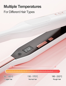 Plancha de Cerámica Eléctrica Portátil, Mini Rizador y Alisador para Barba de Hombre, Uso Doméstico y en Hoteles - Product Image 2