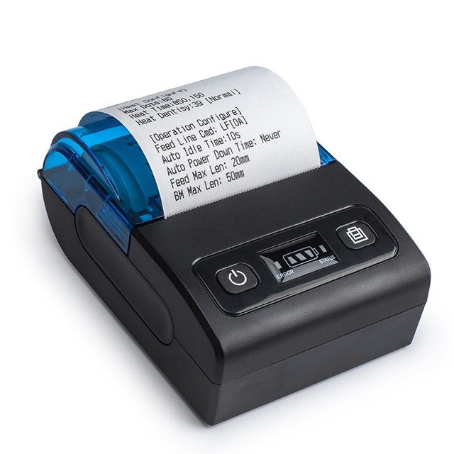 BETTER 2 Inch Mini Portable Thermal Receipt Printer 203DPI 58mm Paper BT-582 1-Year Warranty in Stock