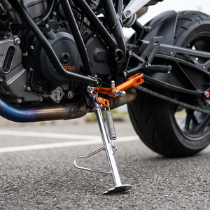 Extension de béquille latérale réglable pour motos, véhicules électriques et scooters – Support central robuste - Product Image 1