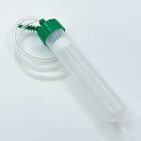Nouvel adaptateur de seringue en plastique PP vert 100cc-200cc-300cc, connecteur d'aiguille de distribution pneumatique, accessoires pour machines-outils