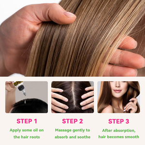 Özel toplu 100% saf organik biberiye nane derisi saç güçlendirilmesi uçucu saç büyüme için çemenotu tohumları biberiye yağı - Product Image 6