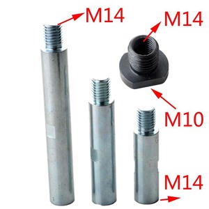 M14 Polishing Machine Extension Rod M10 To M14 Adapter Head For Angle Grinder Professional Grade Carbon Steel - Product Image 5