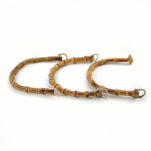 Deepeel MHD030 15cm 20cm Accessoires de maroquinerie pour sacs à main Poignées en bambou pour sacs à main Poignées en <span class=keywords><strong>bois</strong></span> - Product Image 2