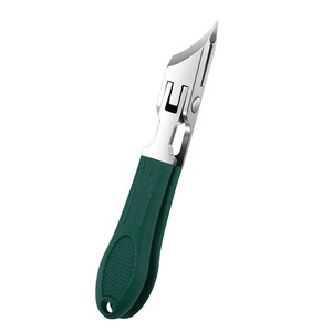 Stainless Steel Curved <b>Nail</b> <b>Clipper</b> Oblique Beveled Finger <b>Toe</b> Cutter Anti Splash Wide Jaw Ergonomic Grip Portable <b>Thick</b> <b>Nails</b> - Product Image 6