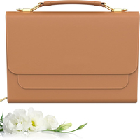 Sac de transport pour Bible en cuir PU noir, grand format, avec fermeture éclair, durable et portable, cadeau chrétien pour femme