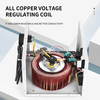 Régulateur/stabilisateur de tension AC automatique monophasé en cuivre pur haute précision SVC-1KVA 2KVA 3KVA 5KVA