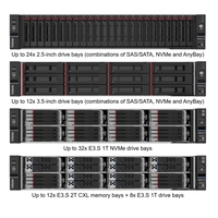 Serveur Rack 2U SR650 V4 - Système Barebone en Stock - Intelligence IA et Performance - 2x Processeurs Intel Xeon - 4x32 Go