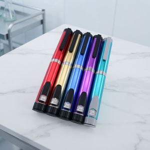 Smooth Reusable Durable 3ml Metal Packaging <b>Pen</b> Rubber Stopper Custom Logo <b>Refillable</b> Injection <b>Pen</b> Adjustable Dose - Product Image 4