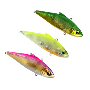 <span class=keywords><strong>Leurre</strong></span> de pêche vibrant VIB coulant en plastique ABS rigide de 80 mm et 22 g avec effet UV et sonnette, idéal pour la pêche au bar et à la perche en eau douce (lac, rivière) - Product Image 1