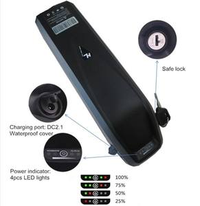 Hailong down tube 36V 13Ah 15Ah 17.4Ah 21Ah 18650 akku sostituzione batterie al litio per bicicletta elettrica per motore ebike mid drive - Product Image 6