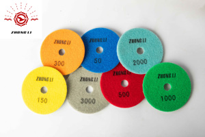 Disco <span class=keywords><strong>de</strong></span> Pulido Húmedo <span class=keywords><strong>de</strong></span> Microfibra <span class=keywords><strong>de</strong></span> Alta Calidad y Eficiencia <span class=keywords><strong>de</strong></span> 4 Pulgadas para Pulido <span class=keywords><strong>de</strong></span> <span class=keywords><strong>Pisos</strong></span> <span class=keywords><strong>de</strong></span> Mármol, Grado Abrasivo Fino, Compatible con Amoladoras Angulares - Product Image 3