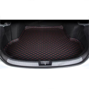 Tappetino per bagagliaio in pelle tappetino per bagagliaio cuscino per bagagliaio posteriore per volkswagen sagitar 2006 2007 2008 2009 2010 2011 <span class=keywords><strong>jetta</strong></span> <span class=keywords><strong>mk5</strong></span> sport - Product Image 2