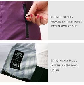 Vêtements de cyclisme pour femmes à la mode, manches longues, respirant, chemise de vélo, motif personnalisé - Product Image 3