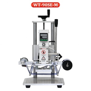 Machine à estamper à chaud numérique manuelle WT-90SE pour le cuir, le bois, le PVC, le papier, et la création de logos personnalisés - Product Image 1