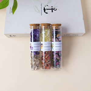 Bottiglia dei Desideri con Cristalli Naturali MBTI 16 Tipi, Decorazione per Casa e Ufficio - Product Image 3