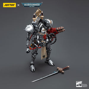JOYTOY Dark Source para 40K Silver White Mortal Cloak Order Model Armor Nun Corone 1:18 National Creation Resin Nuevo Frozen - Product Image 5