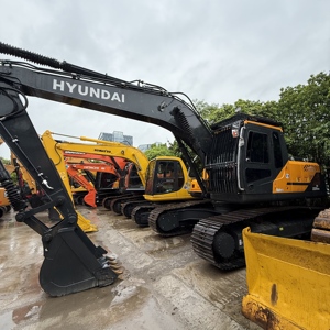 Excavatrice sur chenilles Hyundai HX220HD d'occasion d'origine coréenne, 21,42 tonnes, engin de chantier lourd, faible nombre d'heures de fonctionnement - Product Image 5