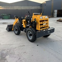 4x4 Elektrischer Mini-Radlader Kompakter Frontlader für Landwirtschaft Garten Bauarbeiten CE-Zertifiziert zum Werkspreis