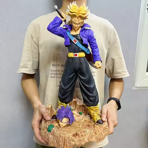 Figurine <span class=keywords><strong>Manga</strong></span> de 50 cm, grande taille, à deux têtes interchangeables, modèle Dragon Trunks, collection, cadeau, jouets, figurine d'anime en PVC - Product Image 6