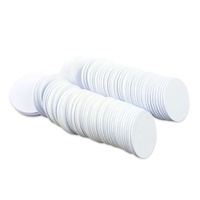 Étiquette RFID en PVC 13,56 MHz, mini jeton NFC, étiquette de carte