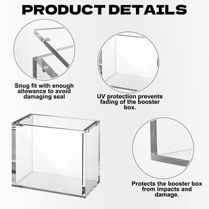 Caja Protectora Acrílica con Tapa Magnética y Protección UV Personalizada para Exhibición de Impresiones Originales - Product Image 4