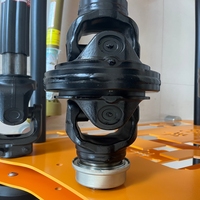 Arbre de prise de force à joint universel grand angle 21 cannelures pour moissonneuse-batteuse et accessoires de tarière