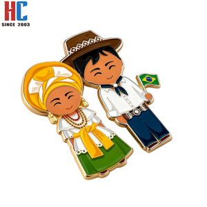 Pin de Metal Esmaltado Plateado Moderno Personalizado de Fábrica con 20 Años de Experiencia, Cultura Brasileña, Bahía, Baiana, Rio Grande Do Sul, <span class=keywords><strong>Gaucho</strong></span>, Bombachas - Product Image 3