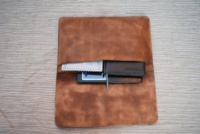 Porte-documents pour ordinateur portable en cuir pleine fleur véritable de 14 pouces, fabriqué au Maroc pour le confort et le style