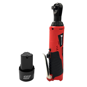 Clé dynamométrique <span class=keywords><strong>électrique</strong></span> sans fil 12V multifonctionnelle de qualité industrielle à <span class=keywords><strong>cliquet</strong></span> à angle droit avec <span class=keywords><strong>2</strong></span> piles et accessoires - Product Image 6