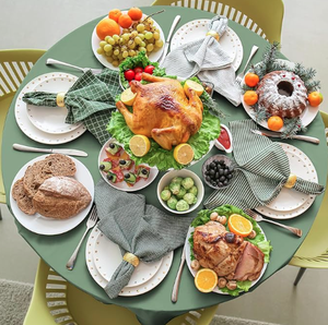 Nappe ronde en velours <span class=keywords><strong>vert</strong></span> sauge de 120 pouces, luxe, banquet, mariage, fête, longueur au sol - Product Image 4