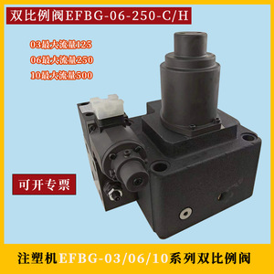 Meilleure vanne hydraulique double proportionnelle EFBG-03-125 160 C H à commande électromagnétique pour machine de moulage par injection - Product Image 4