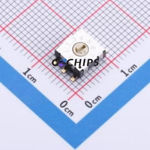 ES07MP-10RBZ-L1500 Rotary Encoder Switch SMD-6P,7.2x7.2mm Switch - Product Image 1