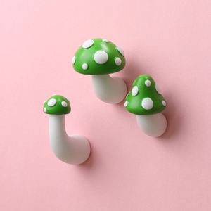 Red Mushroom 3D Refrigerator Paste Resin Stereo Refrigerator Decoration <b>Gift</b> Resin Magnetic Tape <b>Gift</b> - Product Image 4