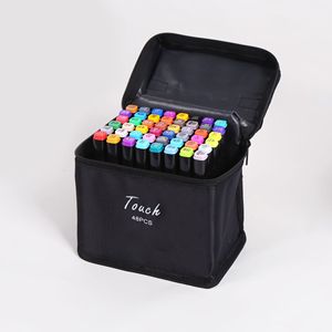 Set di 24 Pennarelli Colorati a Doppia Punta, Marcatori Artistici con Pennello e Punta Fine per Disegno, Schizzo e Pittura, con Borsa - Product Image 3