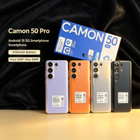 TECNO Camon 50 Pro 5G Desbloqueado Globalmente, Teléfono Inteligente Android de 6.78 Pulgadas, 6150mAh, Doble SIM, 1TB de Memoria, Teléfono Económico 4G 5G