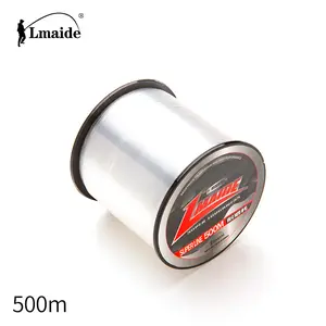 Lmaide ligne de pêche 500m linha de pesca Nylon Monofilament ligne de pêche carpe Super fort Nylon Mono ligne