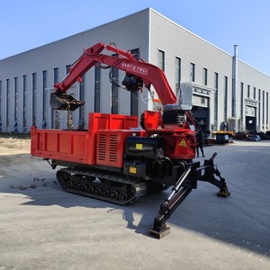 Precio de fábrica 3.0ton Self Load Track Dumper Mini Track Crawler Dumper con motor diésel de 25HP para trabajo agrícola - Product Image 5