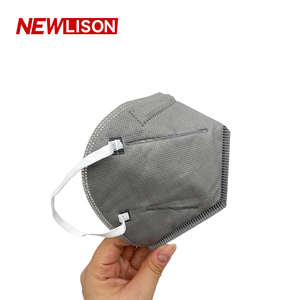 Máscara Respiratória Descartável NEWLISON KN95 de 5 Camadas Respirável com Clip de Nariz Ajustável à Prova de Poeira com Carvão Ativado - Product Image 4