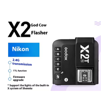 Meilleur déclencheur flash sans fil 2,4 G X2T-C X2T-N X2T-S X2T-F TTL HSS pour Canon pour Nikon pour Sony