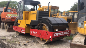 รถบดถนนมือสอง Dynapac CC421 คุณภาพสูง แบรนด์สวีเดน สภาพดี รถบดแบบดรัมคู่ ขายอุปกรณ์หนัก - Product Image 2