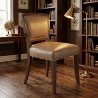 Chaise de salle à manger moderne et contemporaine pliable en cuir et bois massif pour usage domestique et restaurant