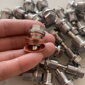 สกรูถ่ายน้ำมันเครื่องยนต์แม่เหล็กสแตนเลสยี่ห้อ Yi Lai รุ่น M12 M14 M16 M18 สำหรับเปลี่ยนซ่อม - Product Image 3