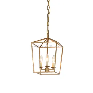 Lámpara colgante de techo de hierro Vintage, 4 luces, pasillo, entrada, para casa, cafetería - Product Image 1