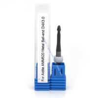 AMM 520 Diamond Aided Carbide End Mills Drill Bits Grinding Tools D4X1.0/1.5/2.0/3.0 Flat End Milling Burs Router Bits Product