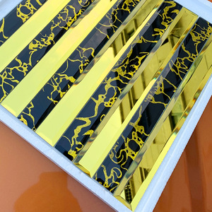 Bespoke Khung gương gạch khảm Có Ảnh Ghép của thủy tinh pha lê như một bức tường trang trí - Product Image 4