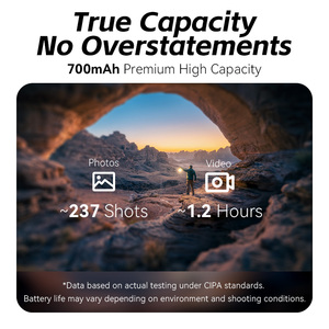 <span class=keywords><strong>Batterie</strong></span> d'Appareil Photo FB EN EL14 <span class=keywords><strong>pour</strong></span> <span class=keywords><strong>Nikon</strong></span> D5300 D3200 <span class=keywords><strong>D5200</strong></span> D3400 D5600 D3500 D3300 D3200 D5100 P7100 Appareil Photo Reflex Noir Li-ion en Stock - Product Image 3
