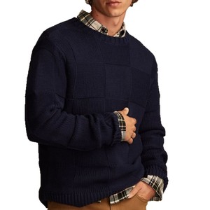 2025 <span class=keywords><strong>pull</strong></span> en tricot à carreaux pour hommes européens et américains-<span class=keywords><strong>pull</strong></span> à col rond Style <span class=keywords><strong>Vintage</strong></span> <span class=keywords><strong>pull</strong></span> d'hiver décontracté - Product Image 5