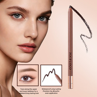 Crayon Eyeliner Crème Waterproof Longue Tenue Marron Mat – Maquillage Gel Eyeliner en Gros