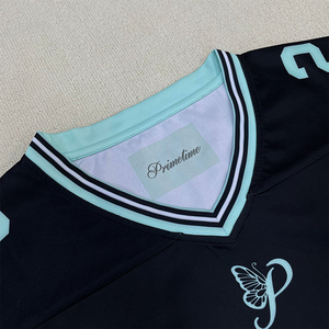 เสื้อฟุตบอลอเมริกันแบบสั่งทำพิเศษ พิมพ์ลายดิจิทัล ผ้าโพลีเอสเตอร์ ระบายอากาศได้ดี ไซส์ใหญ่ แห้งเร็ว ป้องกันรังสียูวี ดีไซน์ทันสมัย - Product Image 4